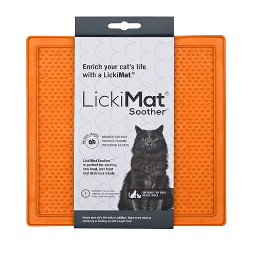 Lickimat Classic Soother - Cat Slow Feeder Lick Mat